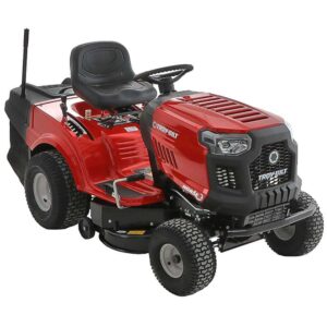 Tondeuse autoportée MTD Horse 105T-R Troy Bilt – transmission hydrostatique – bac de ramassage