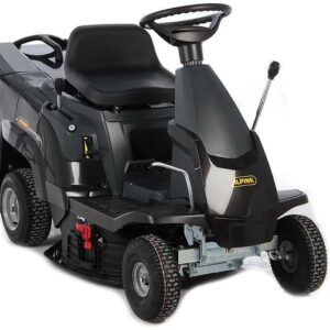 Tondeuse autoportée thermique ALPINA AT2 66 QA – Largeur de coupe 66 cm – Bac de ramassage + Mulching