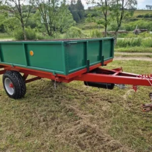 Remorque Pliable 3S Benne Basculante 3 Côtés