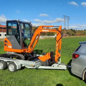 NANTE NT18D (2025) avec 3 godets et remorque (Machine d'occasion)