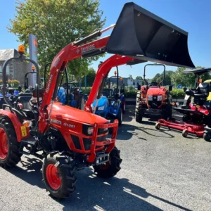 Micro tracteur Kubota EK1 261 + chargeur frontale (Machine d'occasion)